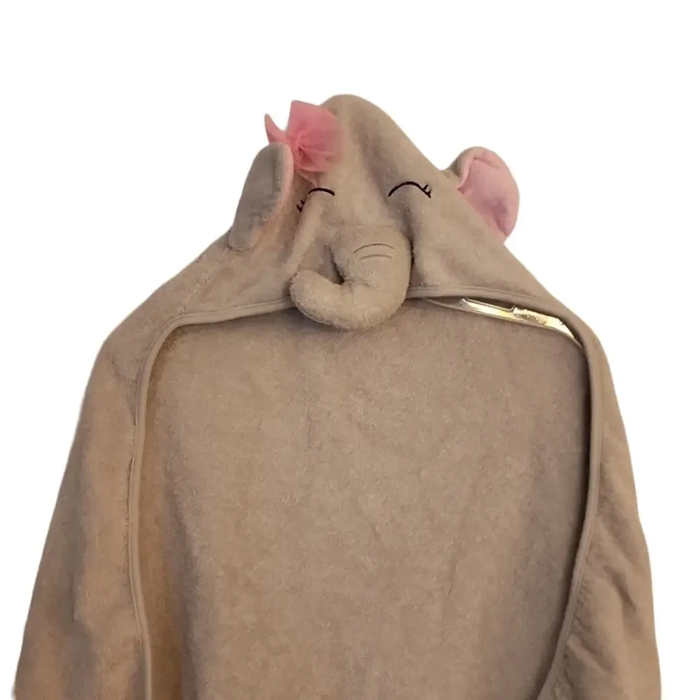 Elephant Hooded Baby Bath Towel